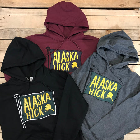 Men's Alaska Hick Flag Hoodie