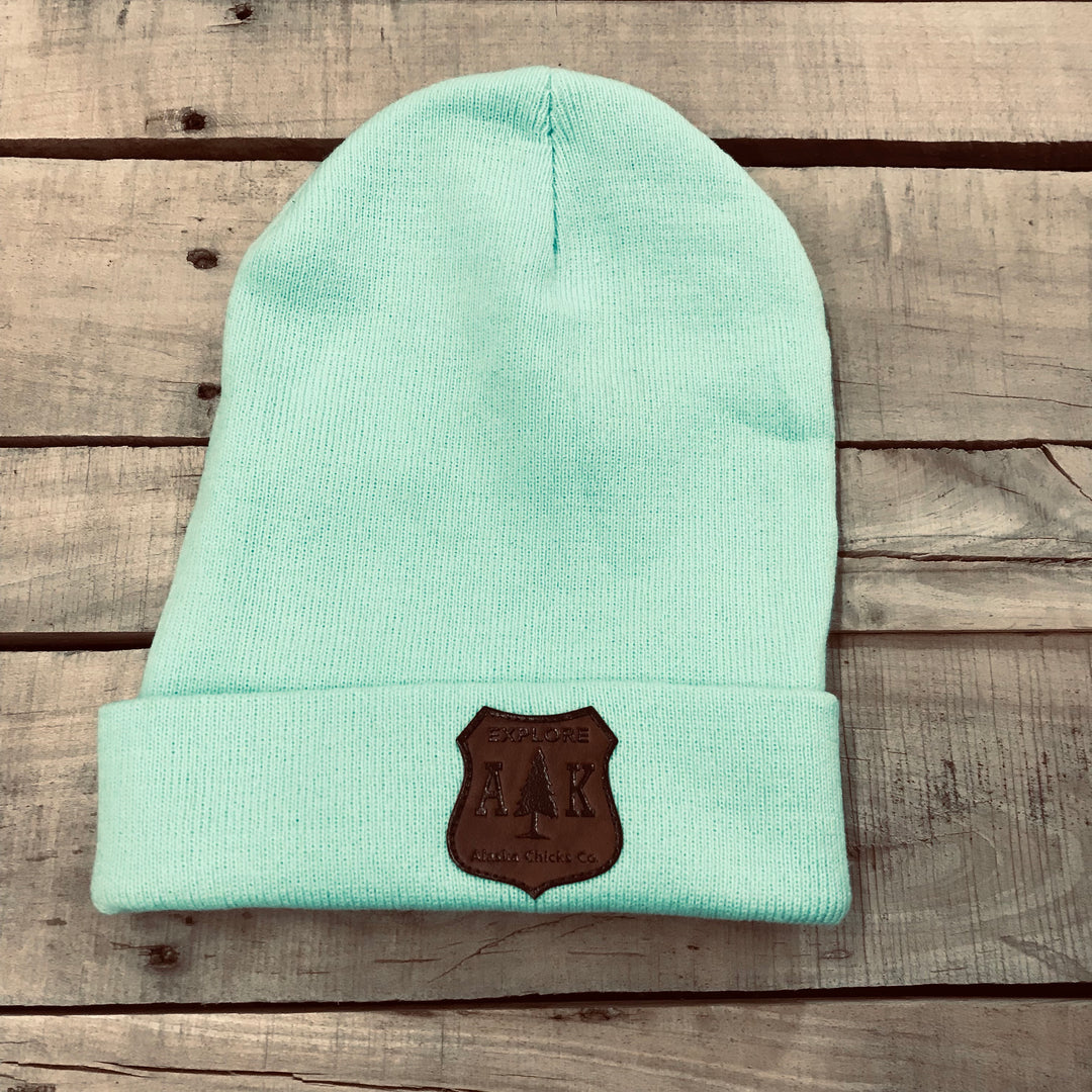 Explore AK Shield Patch Beanie