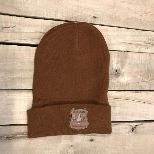 Explore AK Shield Patch Beanie