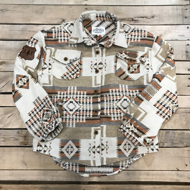 Aztec Shacket - Clearance 2XL only