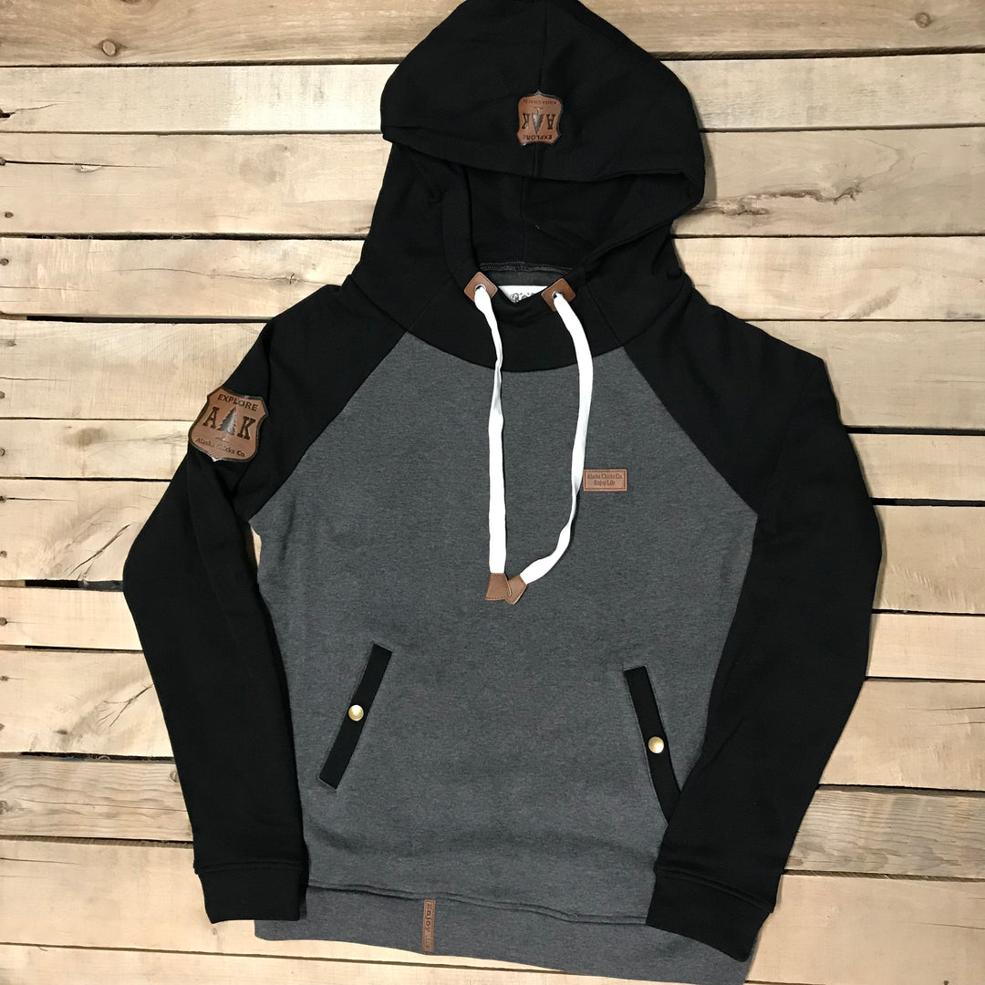 Sporty Two-Toned Hoodie