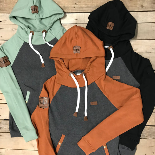 Sporty Two-Toned Hoodie