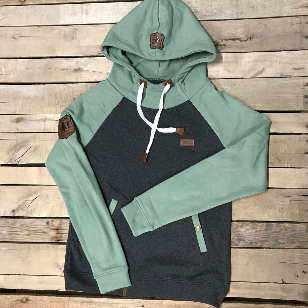 Sporty Two-Toned Hoodie