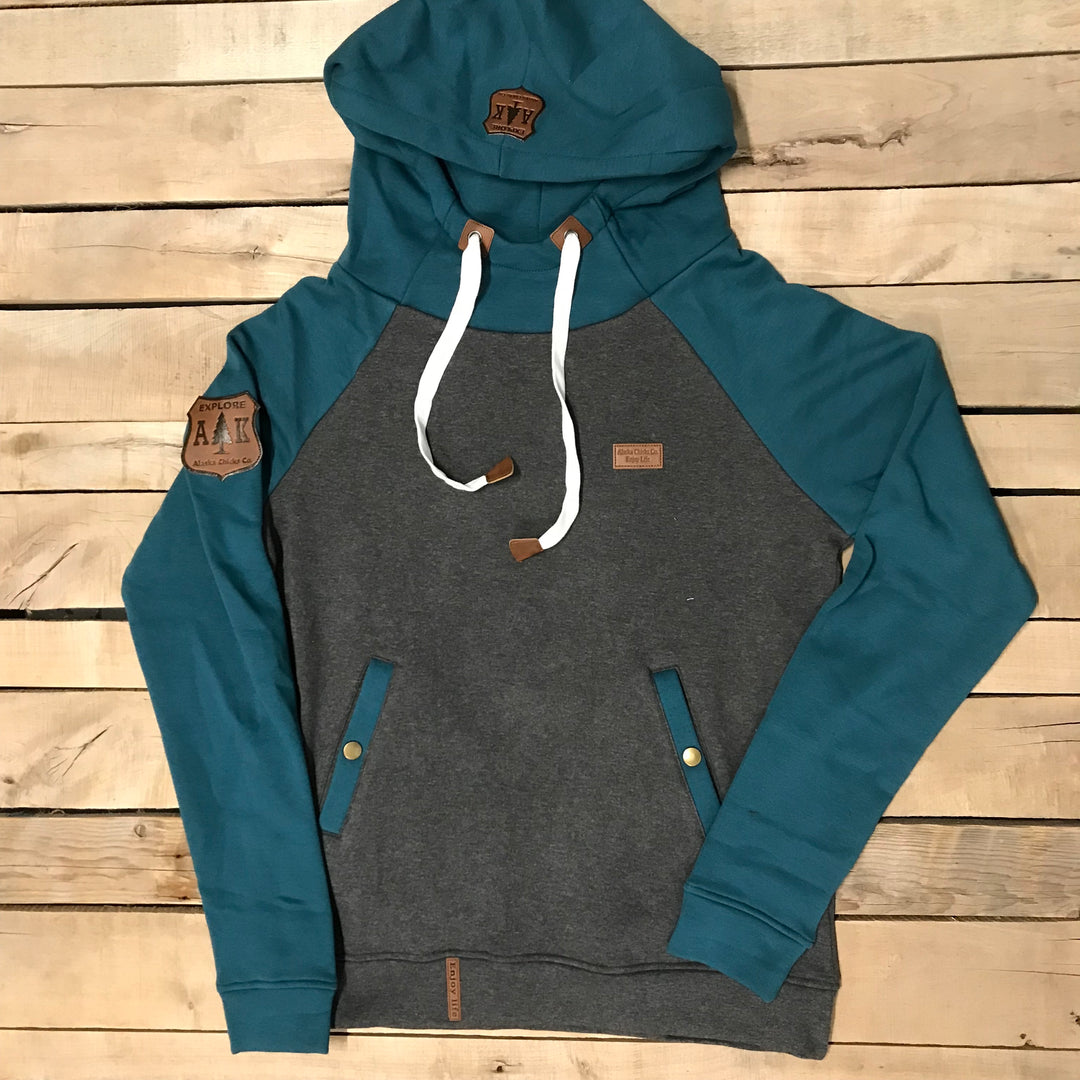 Sporty Two-Toned Hoodie