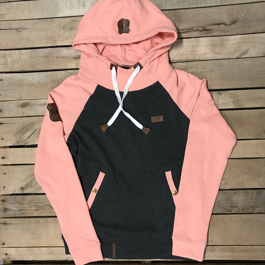 Sporty Two-Toned Hoodie