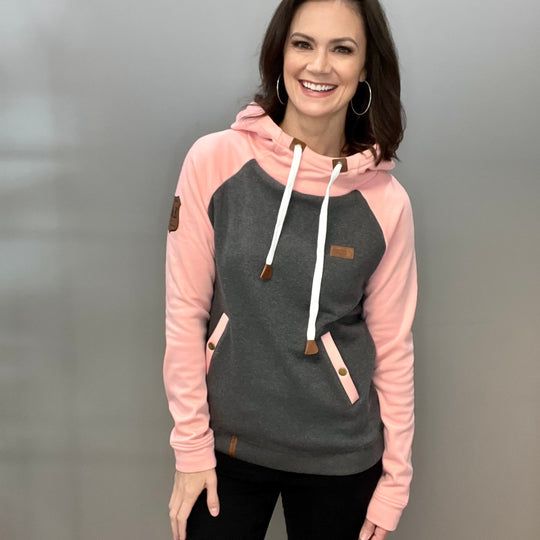 Sporty Two-Toned Hoodie