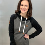 Sporty Two-Toned Hoodie