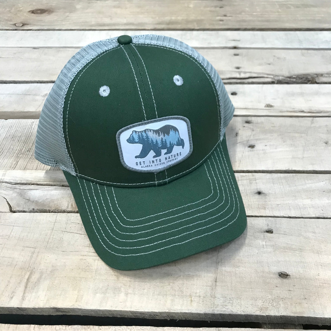 Get Into Nature Trucker Hat - Bear