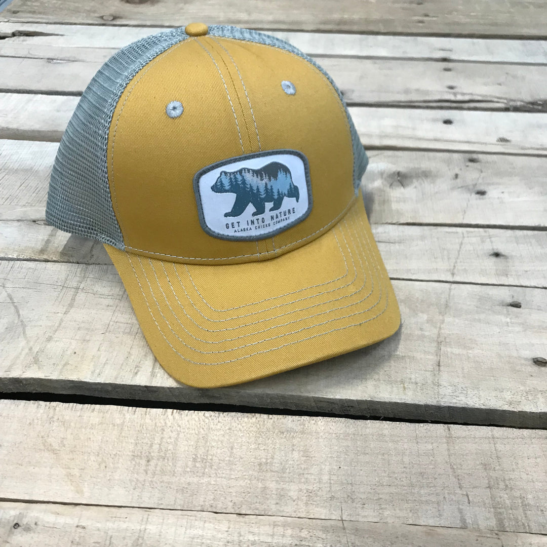 Get Into Nature Trucker Hat - Bear