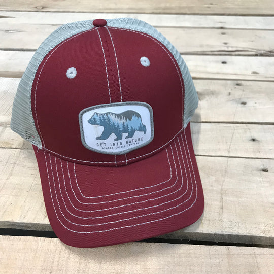 Get Into Nature Trucker Hat - Bear