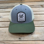 Mens White Logo Trucker Hats