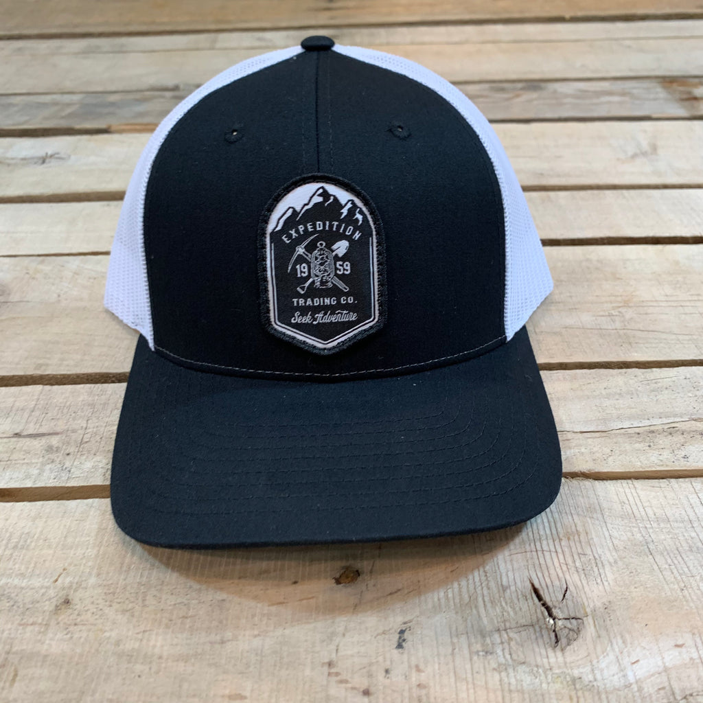 One Ten Machining Richardson Trucker Hat - Grey/Blue